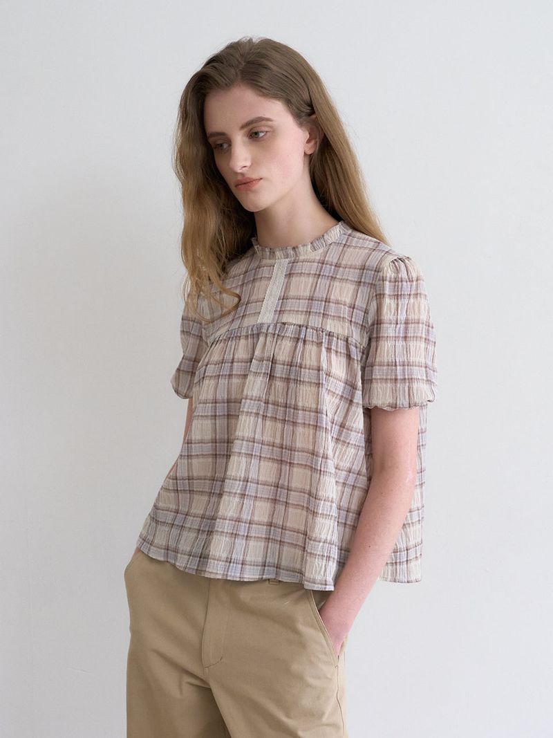 Susan blouse (Check)