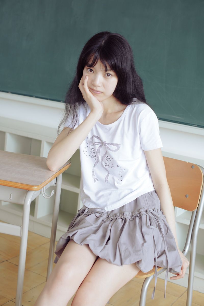frill balloon skirt(grey)