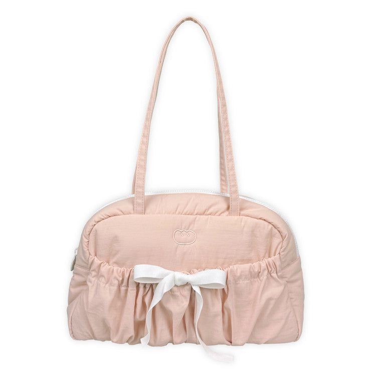 HOOKKA HOOKKA STUDIO（フカフカスタジオ）の「Ribbon Cloud Bag [Strawberry Milk]（Bags）」