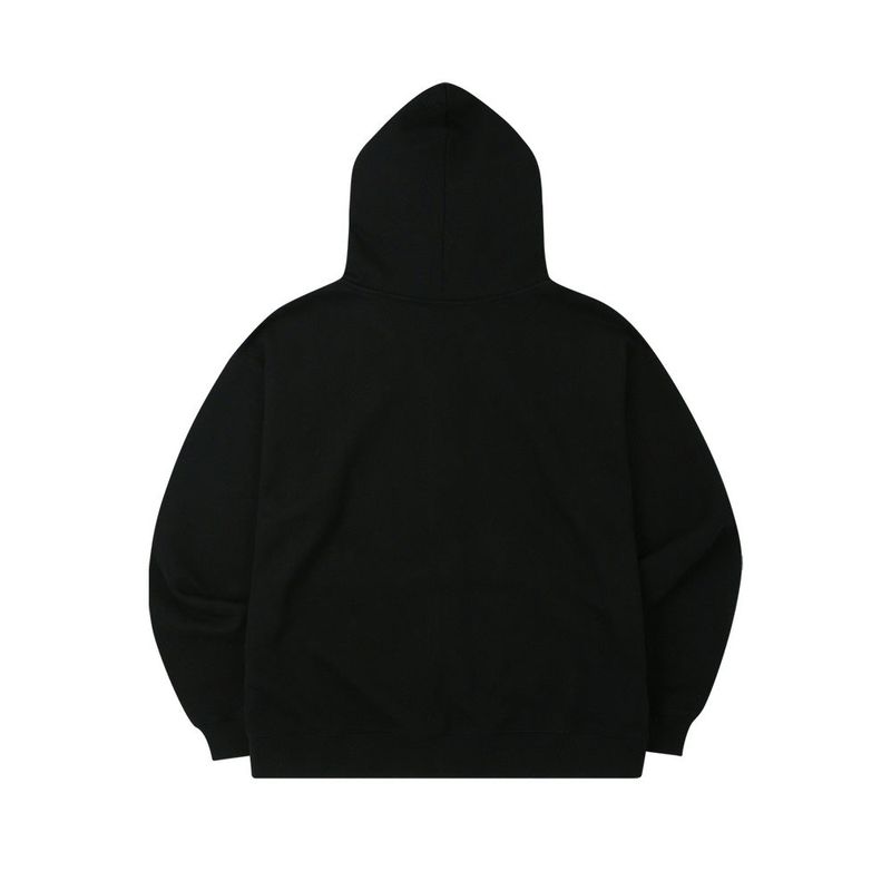 939 LOGO HOOD ZIP-UP (BLACK)
