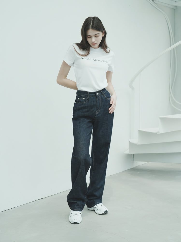 W1016 SUMMER WIDE DENIM PANTS_DEEP BLUE