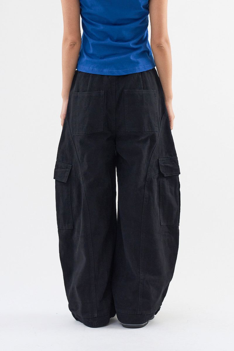 Balloon detail cargo pants