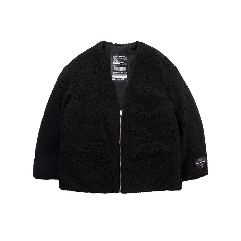 C.O.M.E（シーオーエムイー）の「リバーシブルフォックスファーカーディガンコート（ジャケット/アウター）」