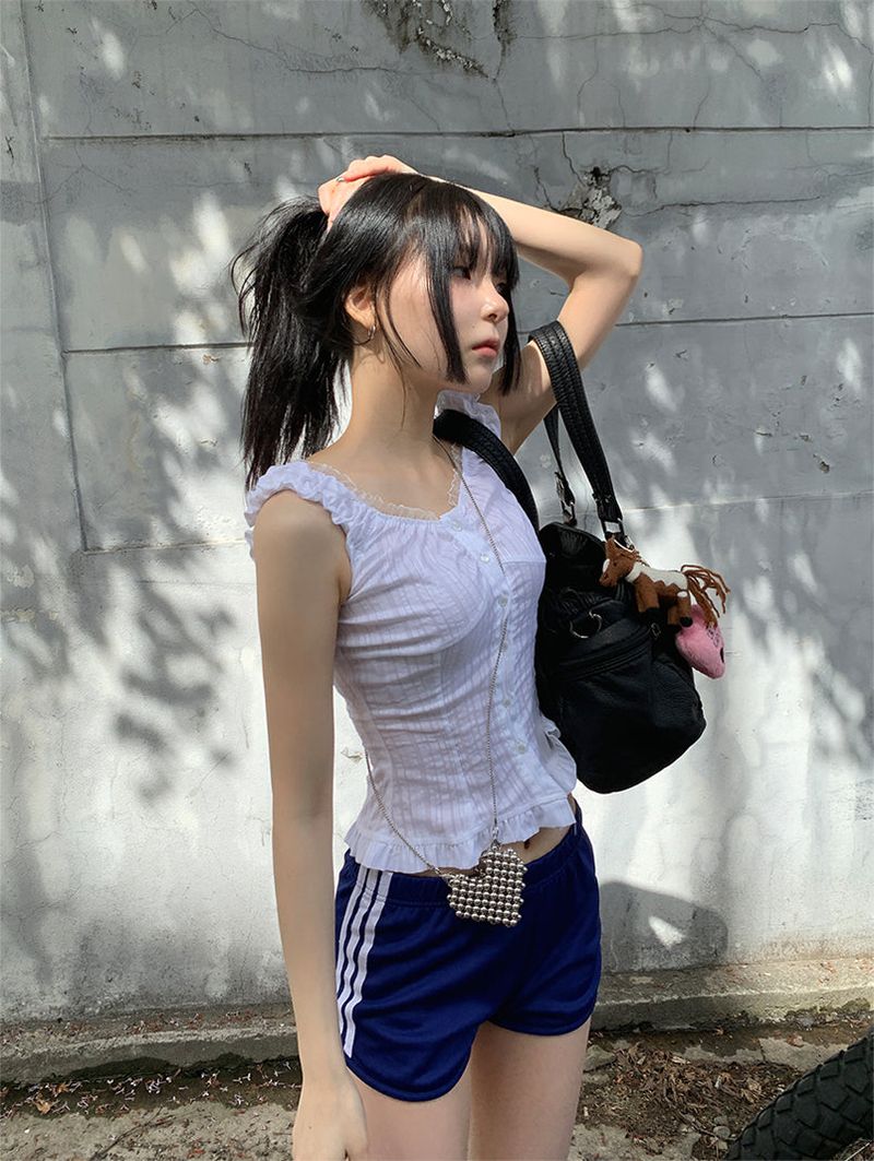 BELA LACE SLEEVELESS BLOUSE (2C)