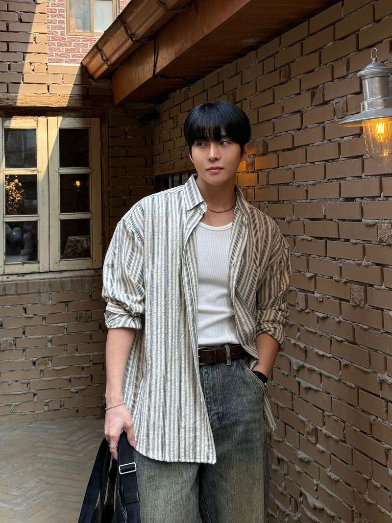 Settle stripe shirt