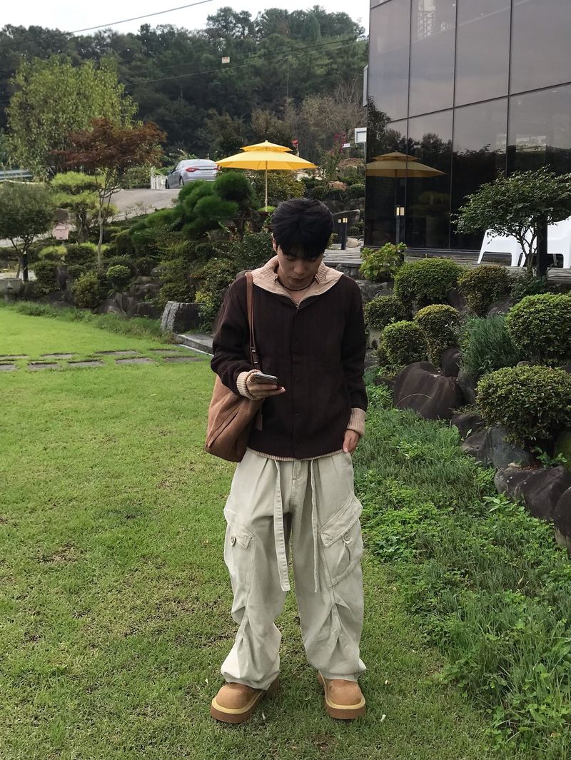 Layer Strap Cargo Pants