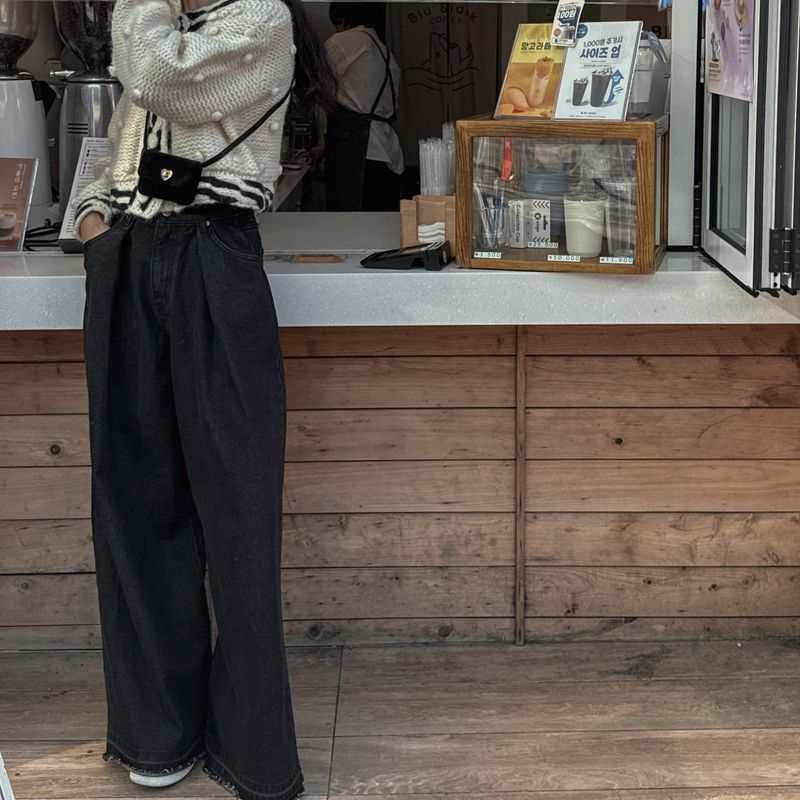 MAYMAY（メイメイ）の「ストーンピンタックワイドパンツ（パンツ）」