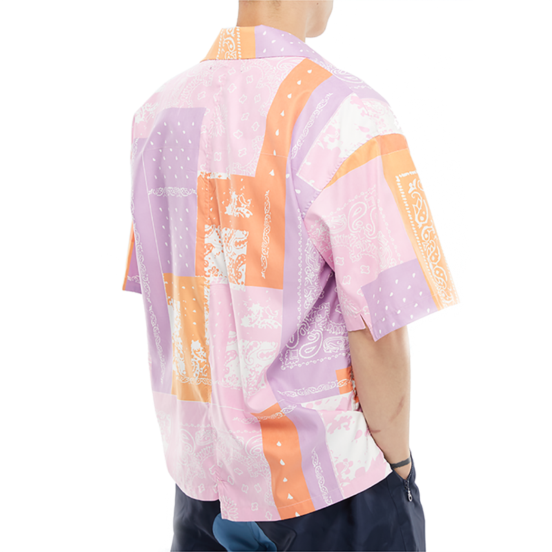 BANDANA SPLICED SHIRT