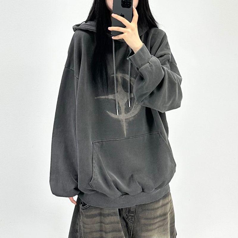 PEARCLAN（ペアクラン）の「オービットピグメントフードTシャツ（トップス）」