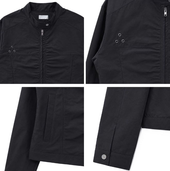 Epin Eyelet Crop Jacket