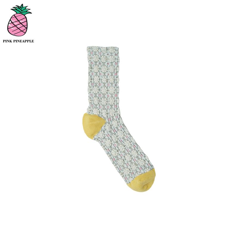 FRENCH EMBROI SOCKS (3PIECES 1SET)
