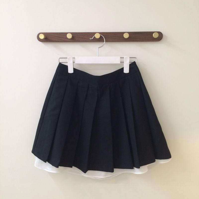 シフォンプリーツスカート