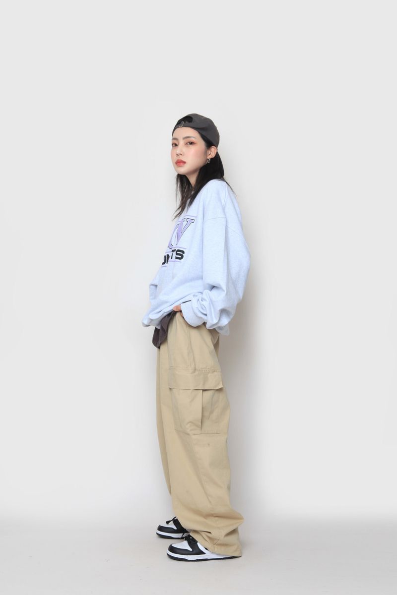 Bio-Washing Cargo Pants