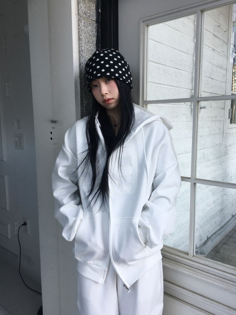 [SET] 99 Round Sweat Hoodie (3c)