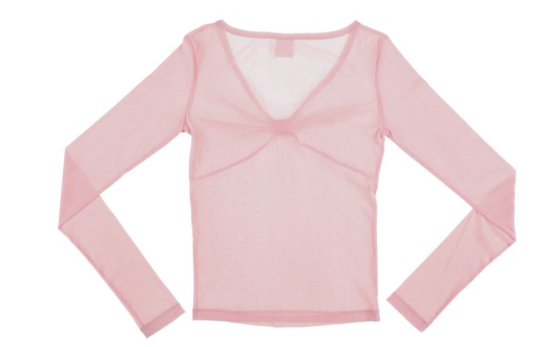 SHERRY RIBBON VELVET TOP (PINK)