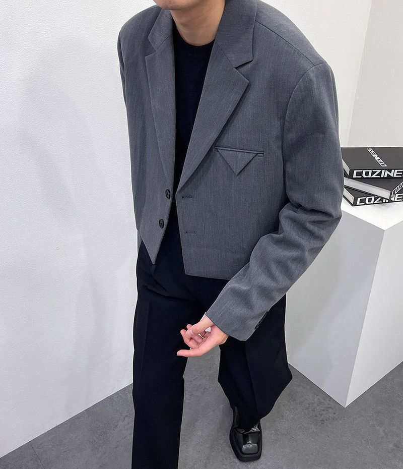 CR Micro Cropped Jacket (2 colors)