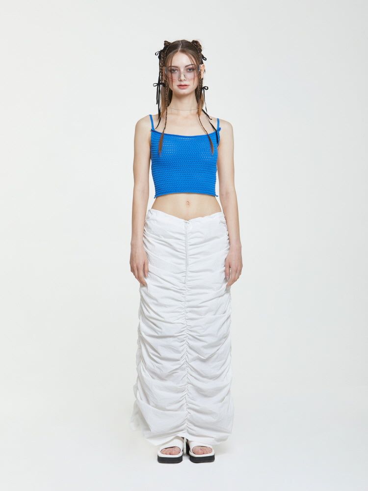 GATELESS（ゲートレス）の「LOG MAXI SKIRT（Skirts）」