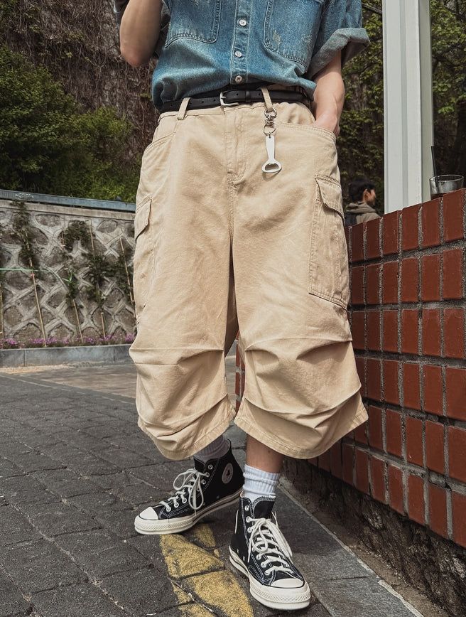 2PLAN(ツープラン)の「Reason Bermuda Pintuck Cargo Pants(Pants)」