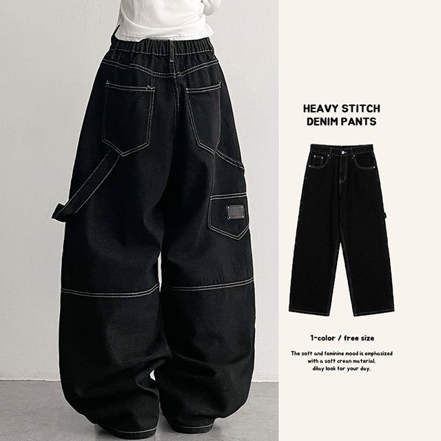 Carpenter pants💙 Work denim pants (1 color)