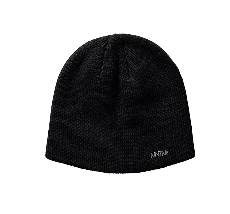 mnem（ムネム）の「[mnem] Logo Short Beanie (black)（Hats）」