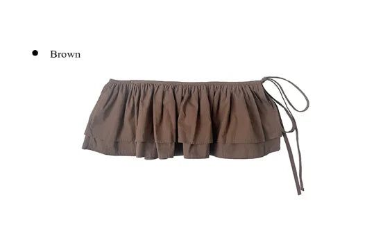 Moku Layered Wrap Tiered Skirt