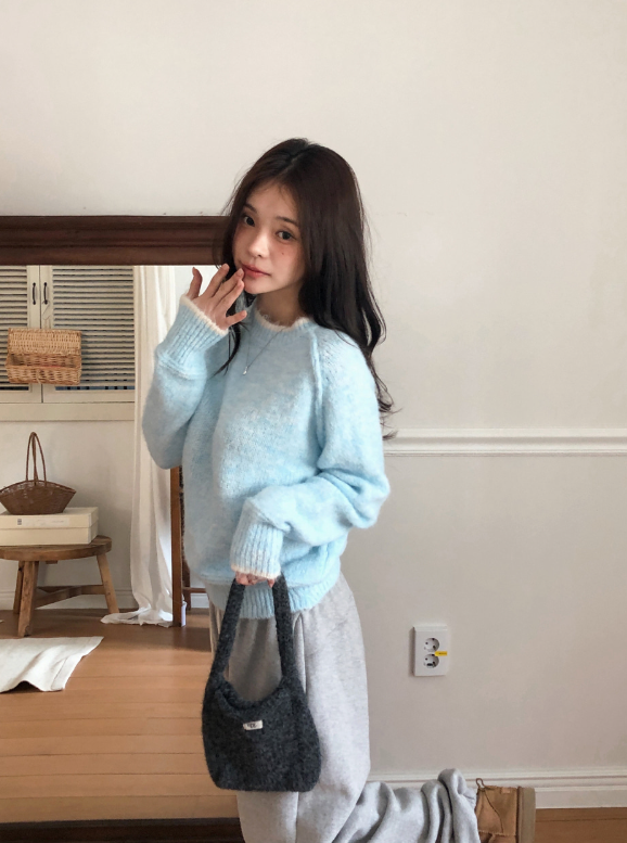 #Egg Mini Knit Bag (6color)