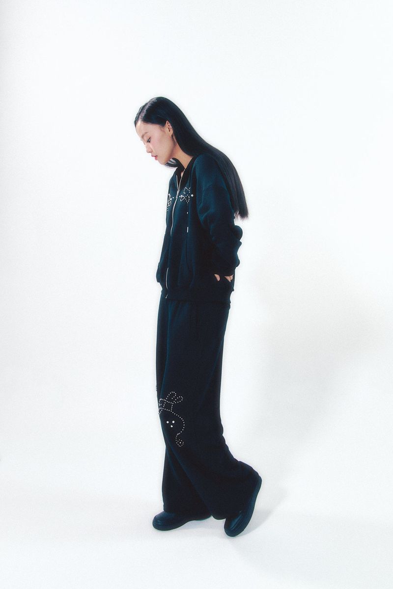 Pearl Track Pants Black