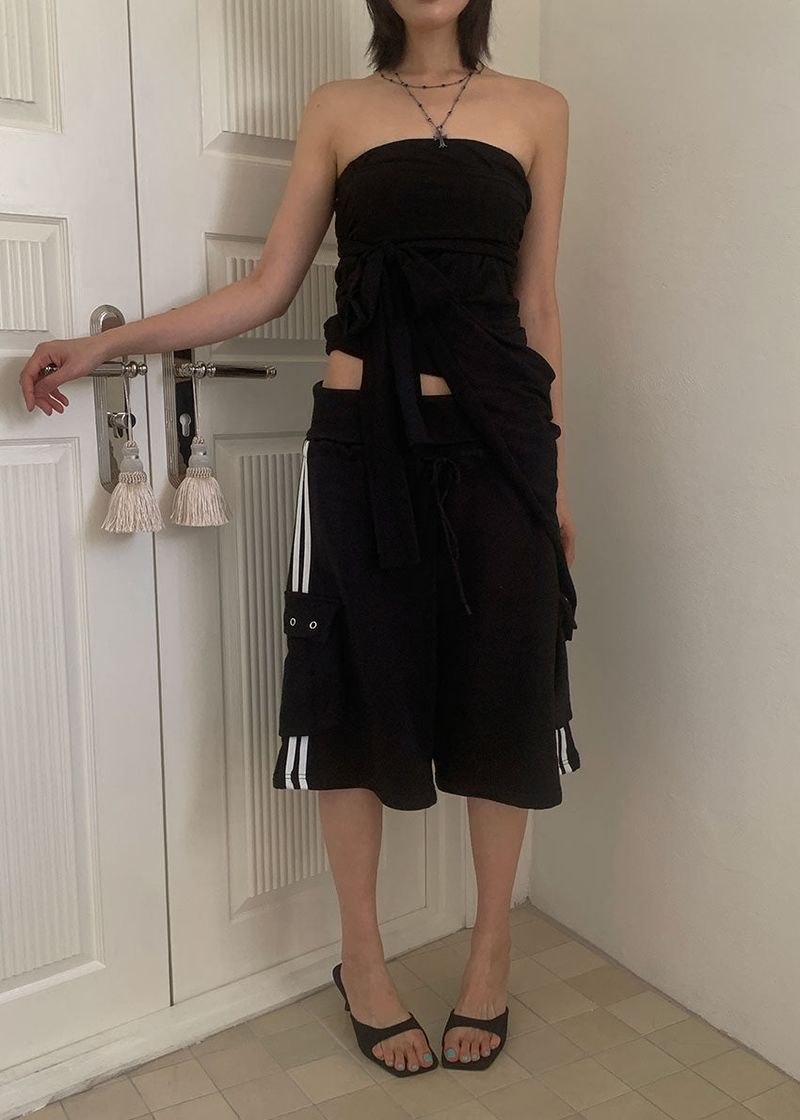 MULTI STRAP SKIRT (3color)