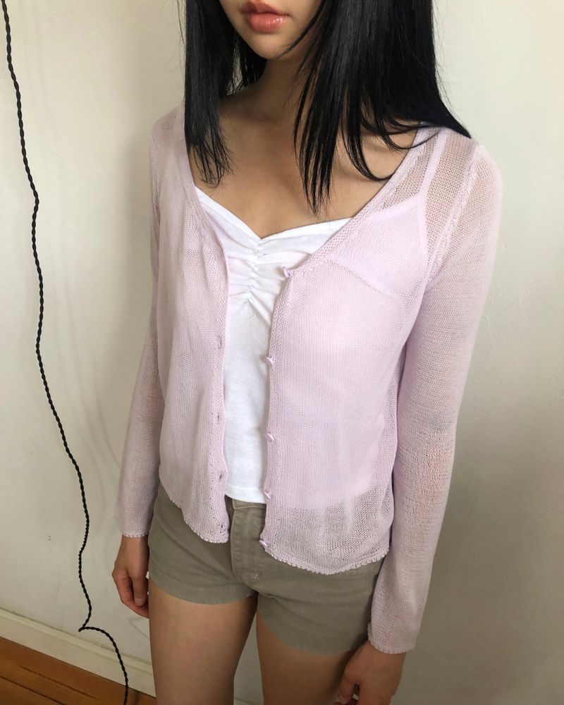 Moltiz Sheer Cardigan