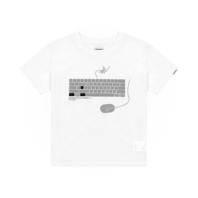  1/2 ROUX BASE SCHOOL DONT FORGET TEE (WHITE)
