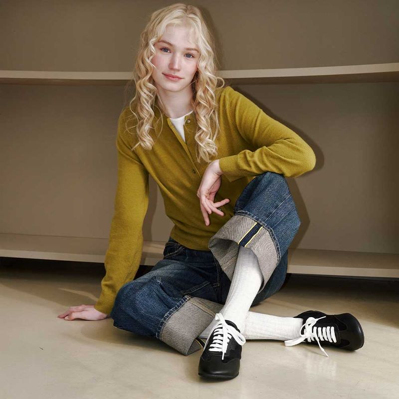 Shirring Snkeakers - 5Color