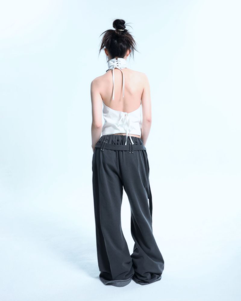 Buckle Sweatpants - Pigment Black