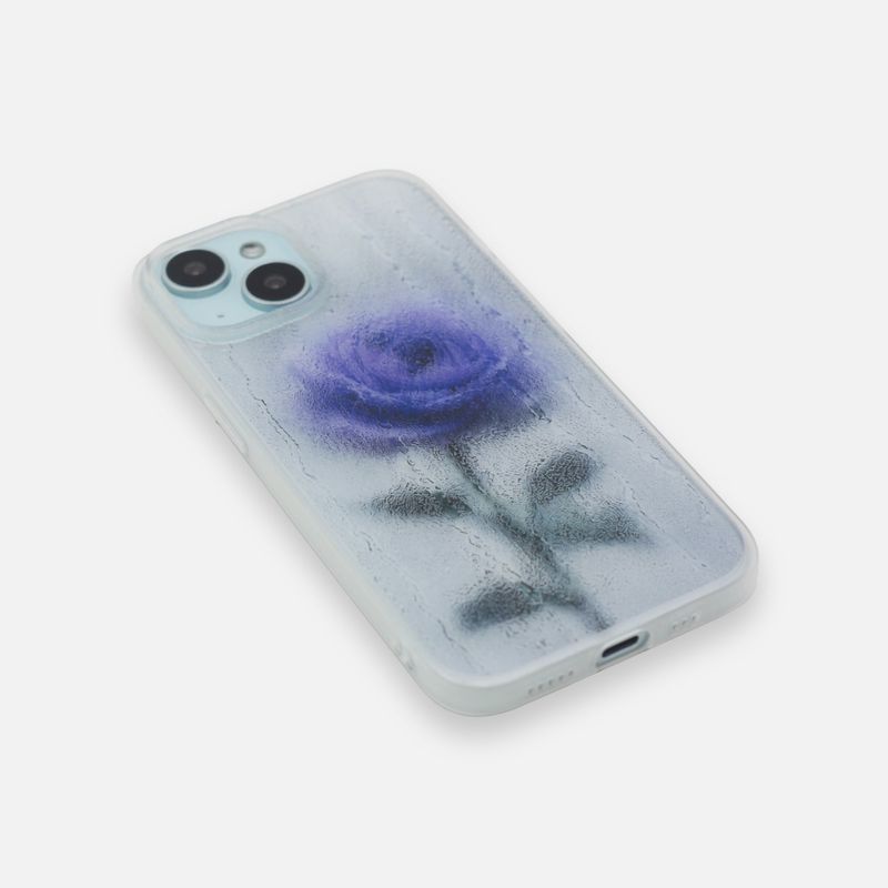 RAINY ROSE CASE_PURPLE (translucent)