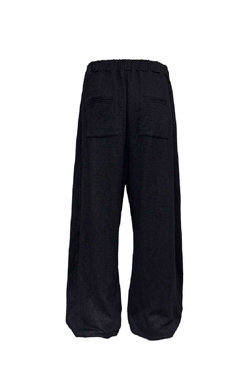 Drop Crotch Knit Trousers