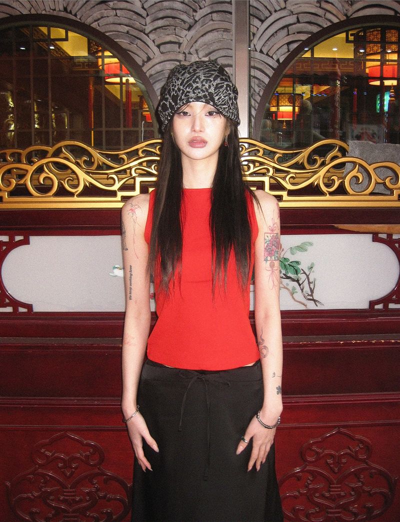 [春] - Boat neck sleeveless (3color)