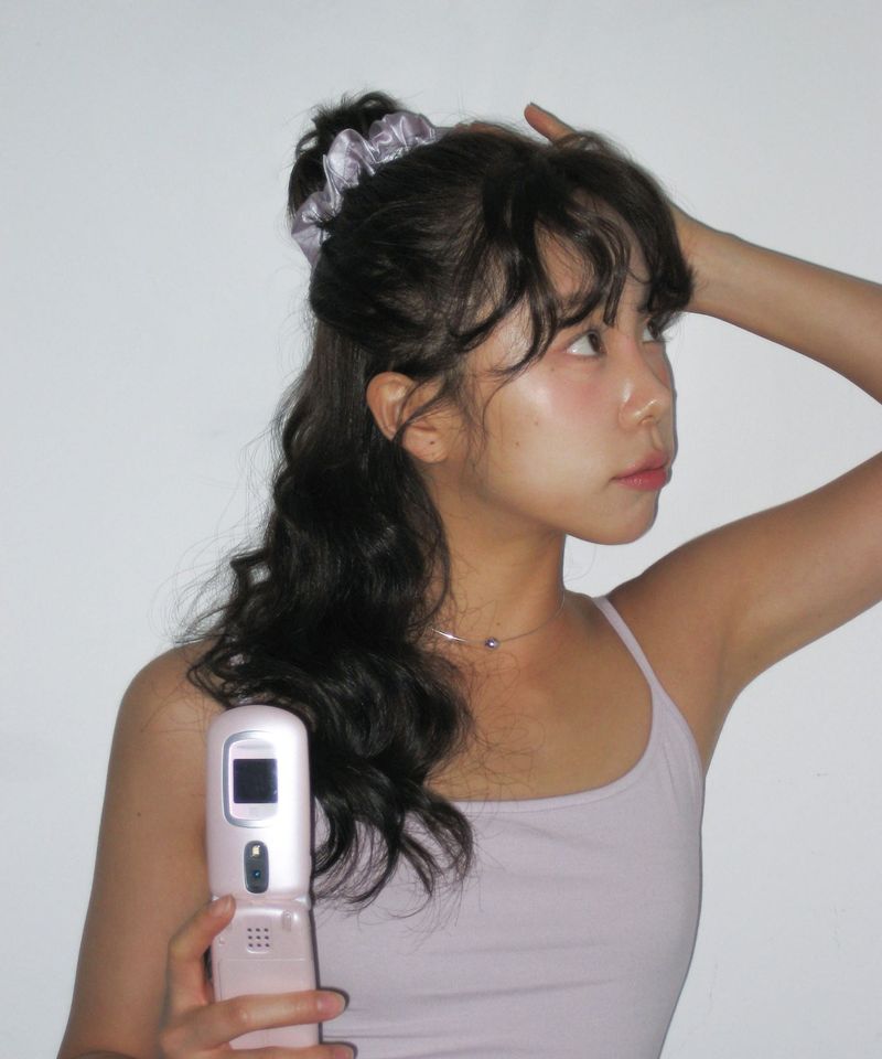 Sleek Scrunchie (Lavender)
