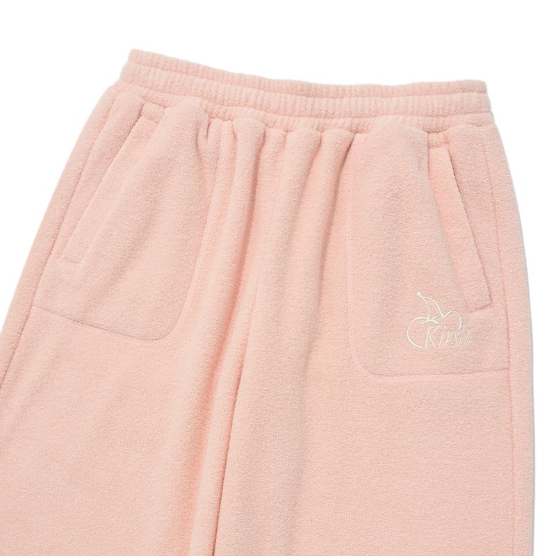CHERRY TERRY JOGGER PANTS [SALMON]