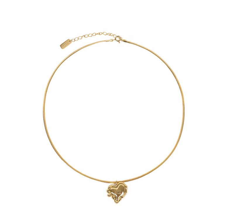 Melting Heart Pendant (Gold)