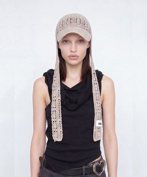 OPEN KNIT CAP