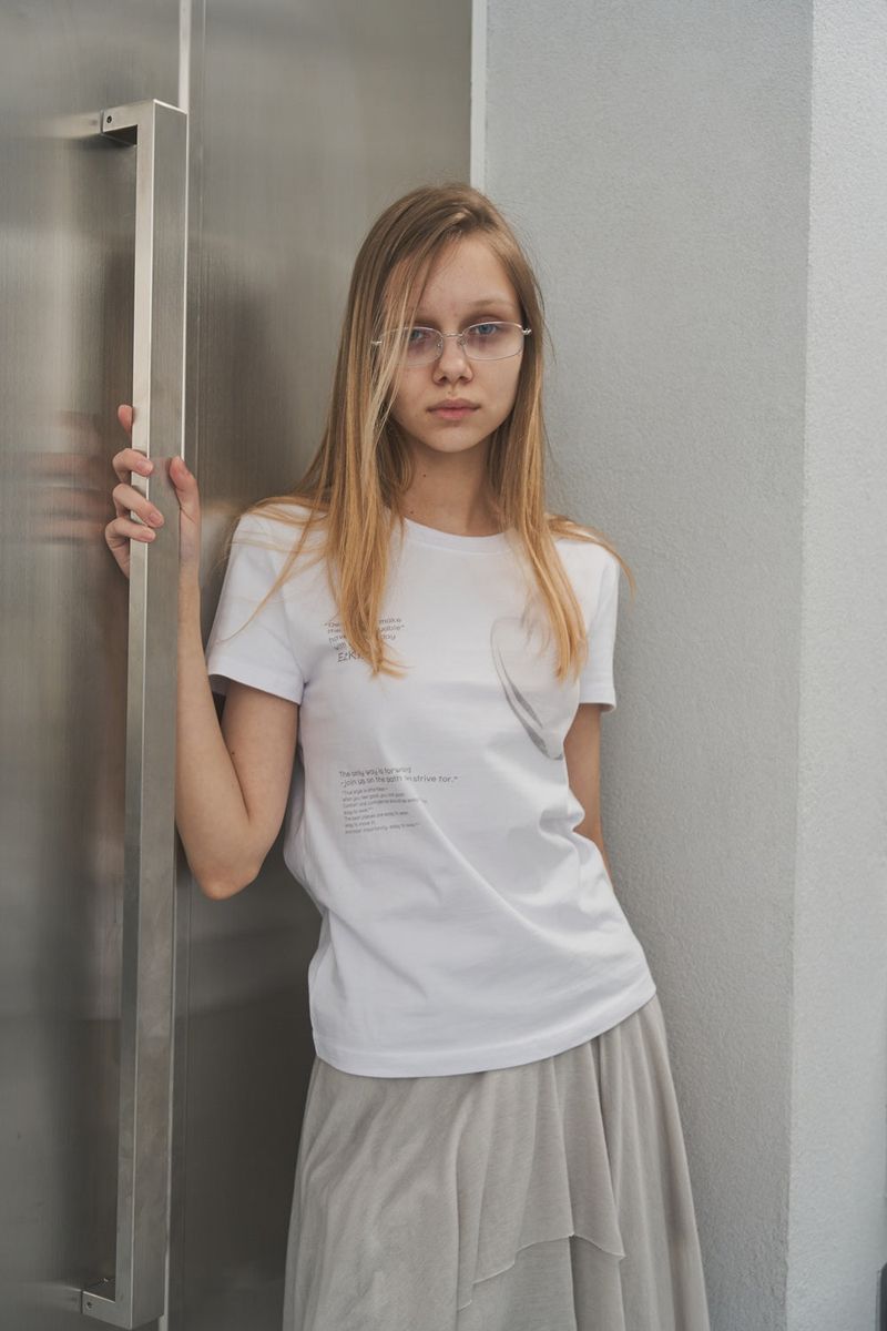 HEART PRINT T-SHIRT 