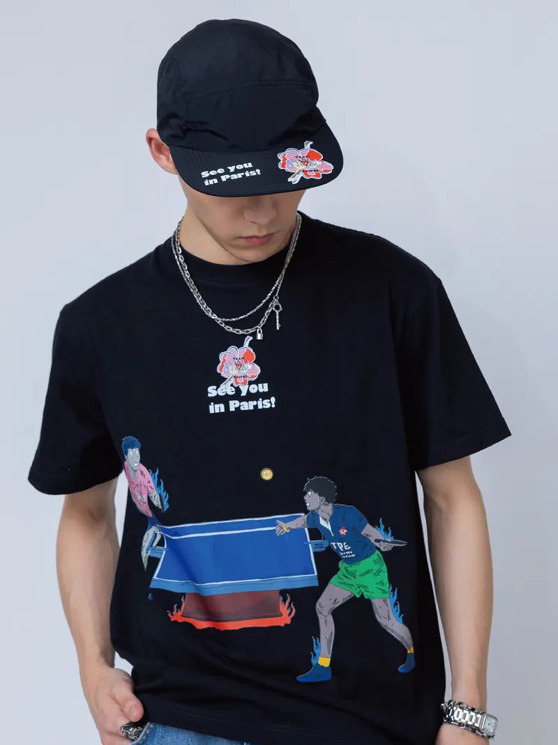 "See You in Paris"5-Panel Cap (Black)