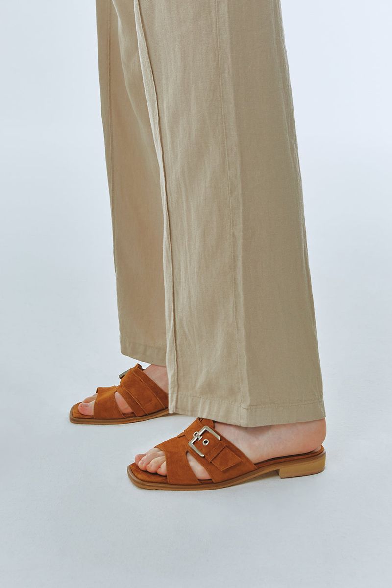 JOY BUCKLE SLIDER_3COLORS