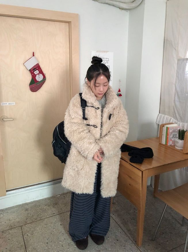 Pennyl Duffle Half Fur Jacket