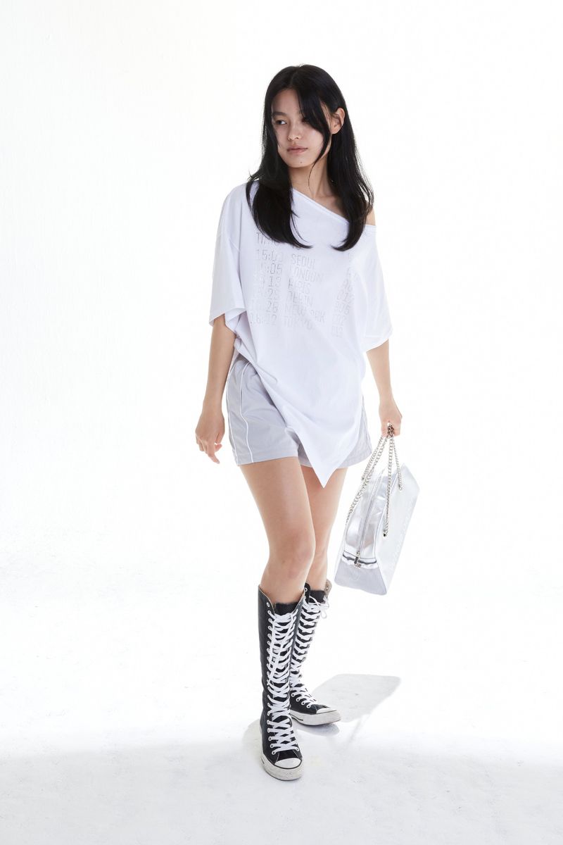 DEPARTURE CUBIC UNBALANCED TOP (WHITE)