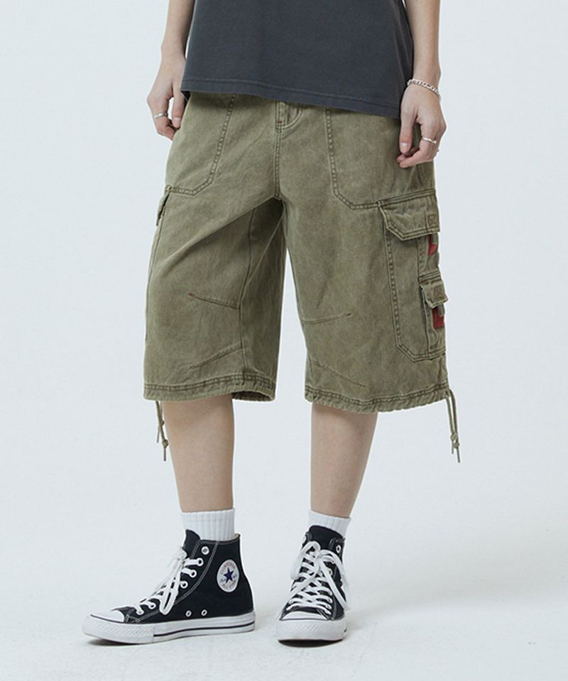 mahagrid（マハグリッド）の「BERMUDA UTILITY CARGO SHORTS_KHAKI（Pants）」