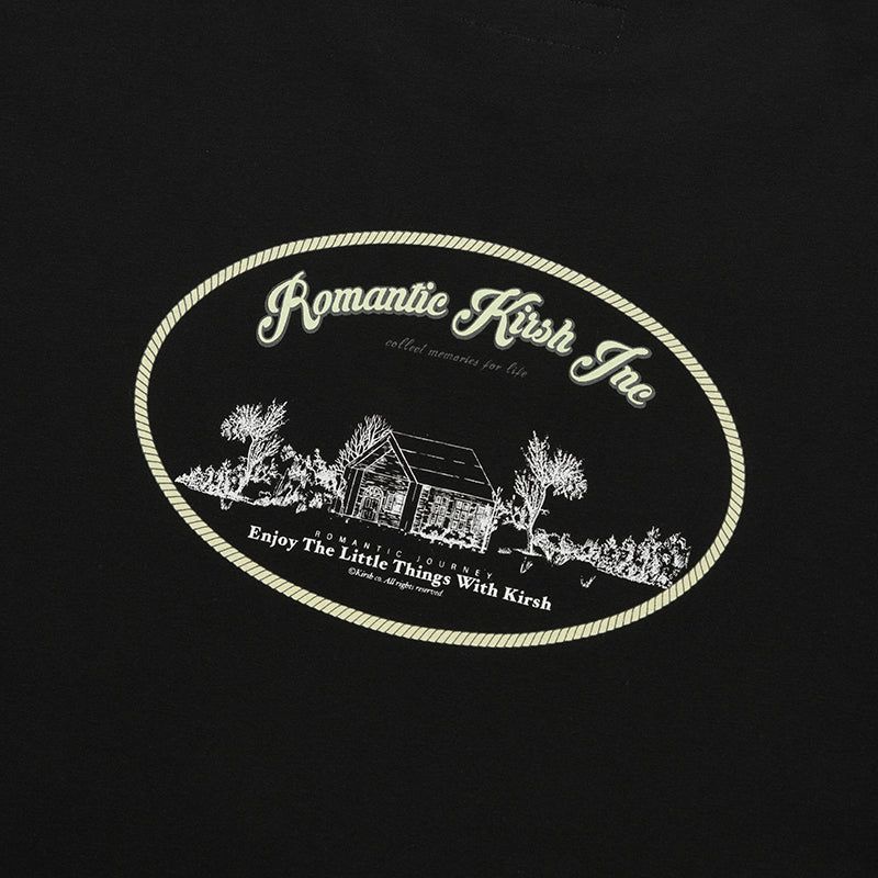 BOHEMIAN GRAPHIC LONG SLEEVE [BLACK]