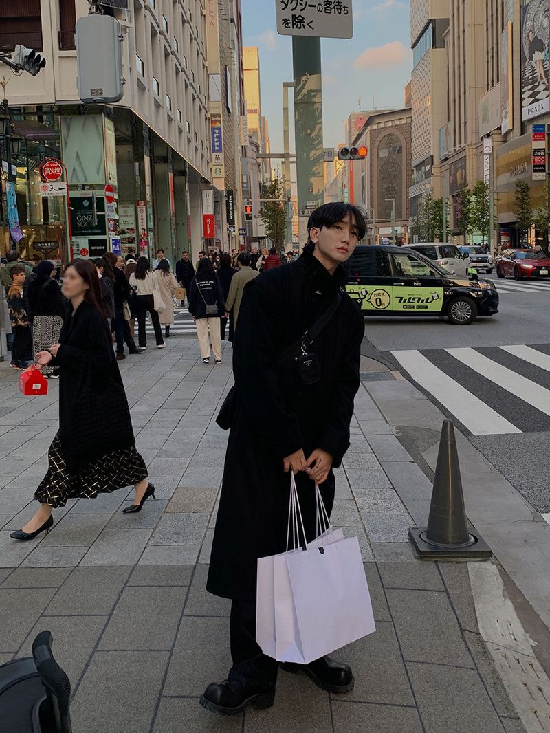 3 TAP Melton Essential Wool Coat (2color)
