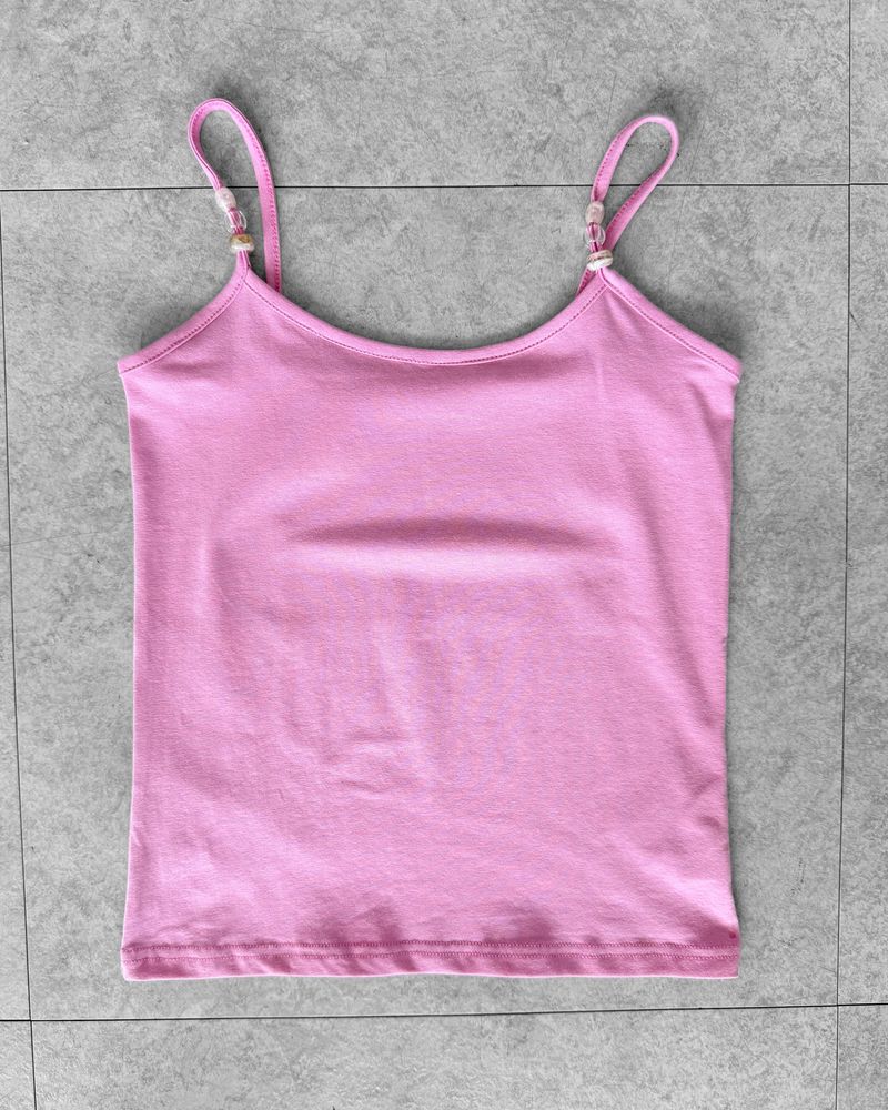 BUBBLE BEADS STRAP CAMI