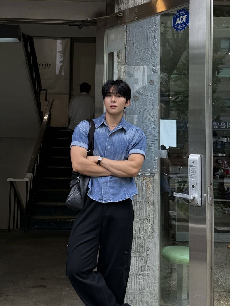 Annbe layered pocket pants