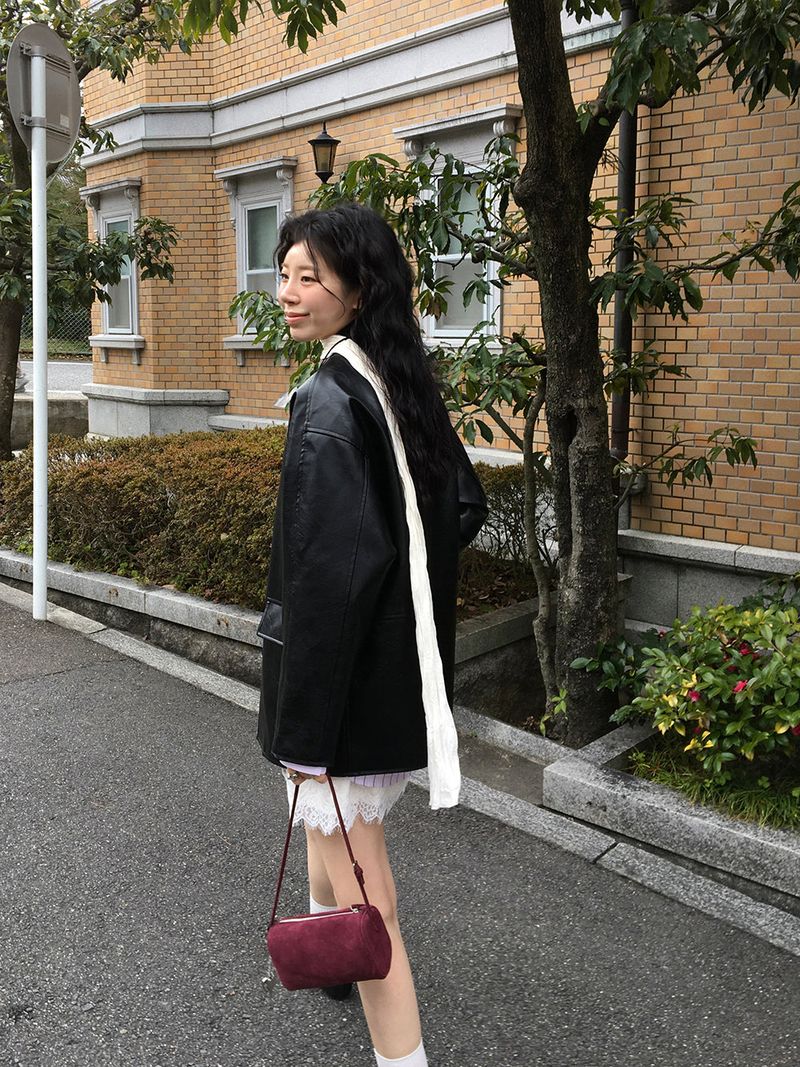 [MADE] ENTRY LEATHER JACKET